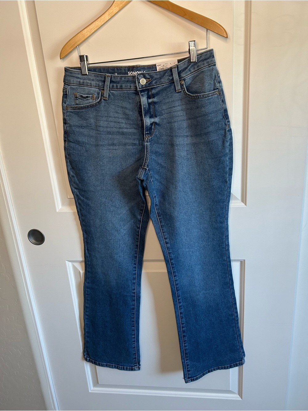 Sonoma Women's Medium Blue Bootcut Jeans